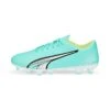 Puma Kids' Ultra Play FG/AG Football Boots Electric Peppermint / White / Fast Yellow 2 Puma Kids' Ultra Play FG/AG Football Boots Electric Peppermint / White / Fast Yellow -Skechers Store puma boots green