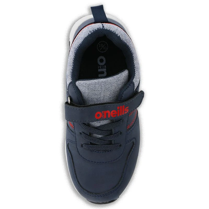 Rex Velcro Junior Trainers Navy / Red 5 Rex Velcro Junior Trainers Navy / Red - Image 3