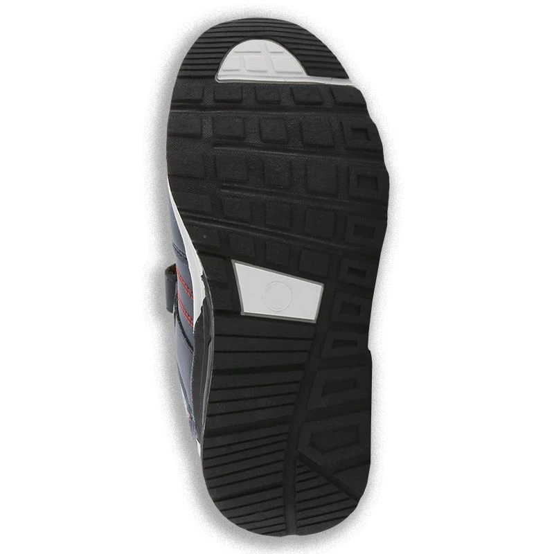 Rex Velcro Junior Trainers Navy / Red 6 Rex Velcro Junior Trainers Navy / Red - Image 4