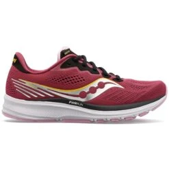 Saucony Women's Ride 14 Running Shoes Quartz / Vizigold