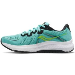 Saucony Women's Omni 20 Running Shoes Cool Mint / Acid