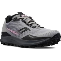 Saucony Women's Peregrine 12 GTX Alloy / Quartz -Skechers Store s10740 15 5