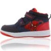 Spiderman High Top Trainer Navy / Red -Skechers Store spiderman mid boots mne red junior p1